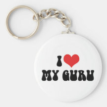 Eu amo meu chaveiro de Guru