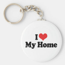 Eu amo meu chaveiro Home