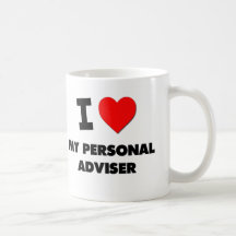 Eu amo meu conselheiro pessoal caneca