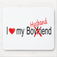 Eu amo meu marido mousepad