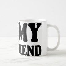 Eu amo meu namorada caneca
