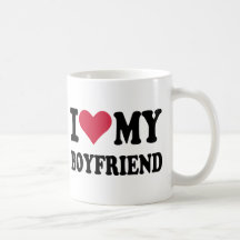 Eu amo meu namorado caneca