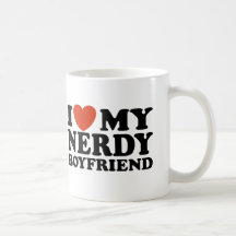 Eu amo meu namorado Nerdy Canecas