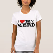 Eu amo meu nerd t-shirts