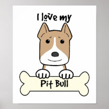 Eu amo meu Pitbull Poster