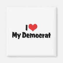 Eu amo minha Democrata Imas