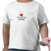 EU AMO MINHA IRMÃ MAIS NOVA CAMISETA