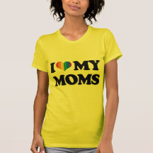 EU AMO MINHAS MÃES CAMISETAS