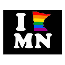 EU AMO MINNESOTA ALEGRE - BRANCO - .PNG CARTOES POSTAIS