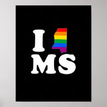 EU AMO MISSISSIPPI ALEGRE -- BRANCO - .png Impressão