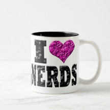 Eu amo nerd canecas