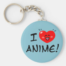 Eu amo o Anime Chaveiros
