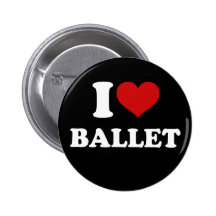 Eu amo o balé pins