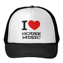 Eu amo o chapéu da música da casa boné