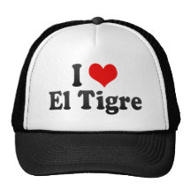 Eu amo o EL Tigre, Venezuela Boné