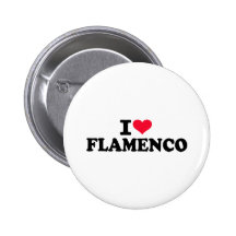 Eu amo o Flamenco Botons