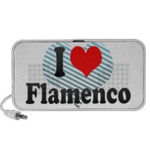 Eu amo o Flamenco Caixinhas De Som Para iPhone