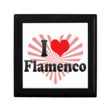 Eu amo o Flamenco Porta Trecos