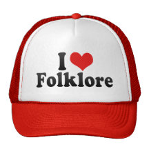 Eu amo o folclore boné