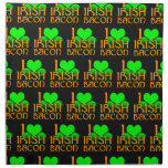 Eu amo o guardanapo irlandês da obscuridade do bac