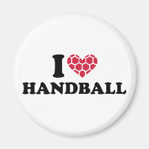 Eu amo o handball imã
