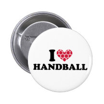 Eu amo o handball pins