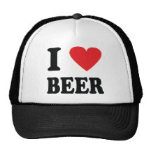 Eu amo o ícone da cerveja bone