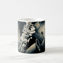 Eu amo o jazz! caneca