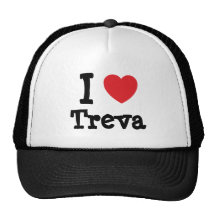 Eu amo o t-shirt do coração de Treva Bones