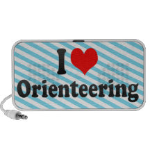Eu amo Orienteering Caixinhas De Som Para iPhone