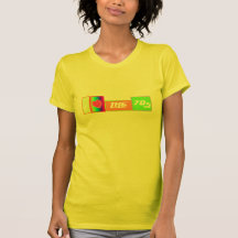 Eu amo os anos 70 t-shirts