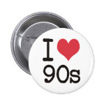 Eu amo os produtos 90s & o design! botons