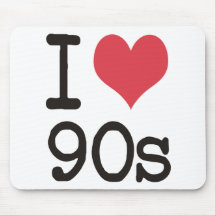Eu amo os produtos 90s & o design! mousepad