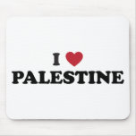 Eu amo Palestina Mouse Pads