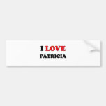 Eu amo Patricia Adesivo