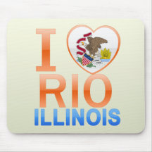 Eu amo Rio, IL Mousepad
