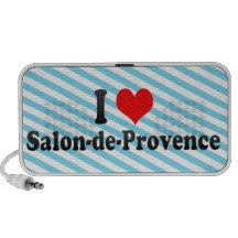 Eu amo Salão de beleza-de-Provence, France Caixinha De Som Para Mp3
