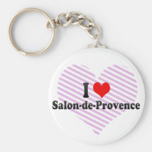 Eu amo Salão de beleza-de-Provence, France Chaveiro