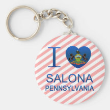 Eu amo Salona, PA Chaveiro