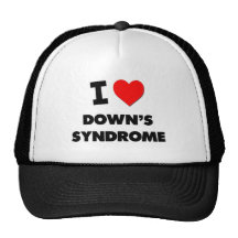 Eu amo Síndrome de Down Bonés
