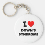 Eu amo Síndrome de Down Chaveiros