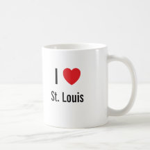 Eu amo St Louis Caneca