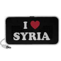 Eu amo Syria Caixinhas De Som Portátil