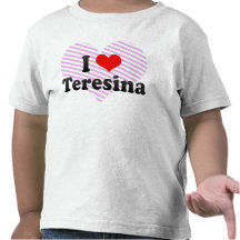 Eu amo Teresina, Brasil T-shirt