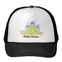 Eu construo castelos bonés