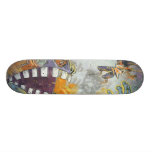 "Eu defender-me-ei" plataforma do skate