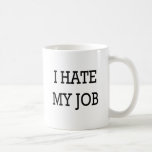 Eu deio meu trabalho canecas