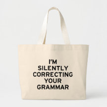 Eu estou corrigindo a gramática bolsa para compra