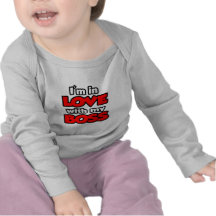 Eu estou no amor com meu chefe tshirts