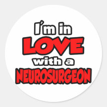 Eu estou no amor com um neurocirurgião adesivos